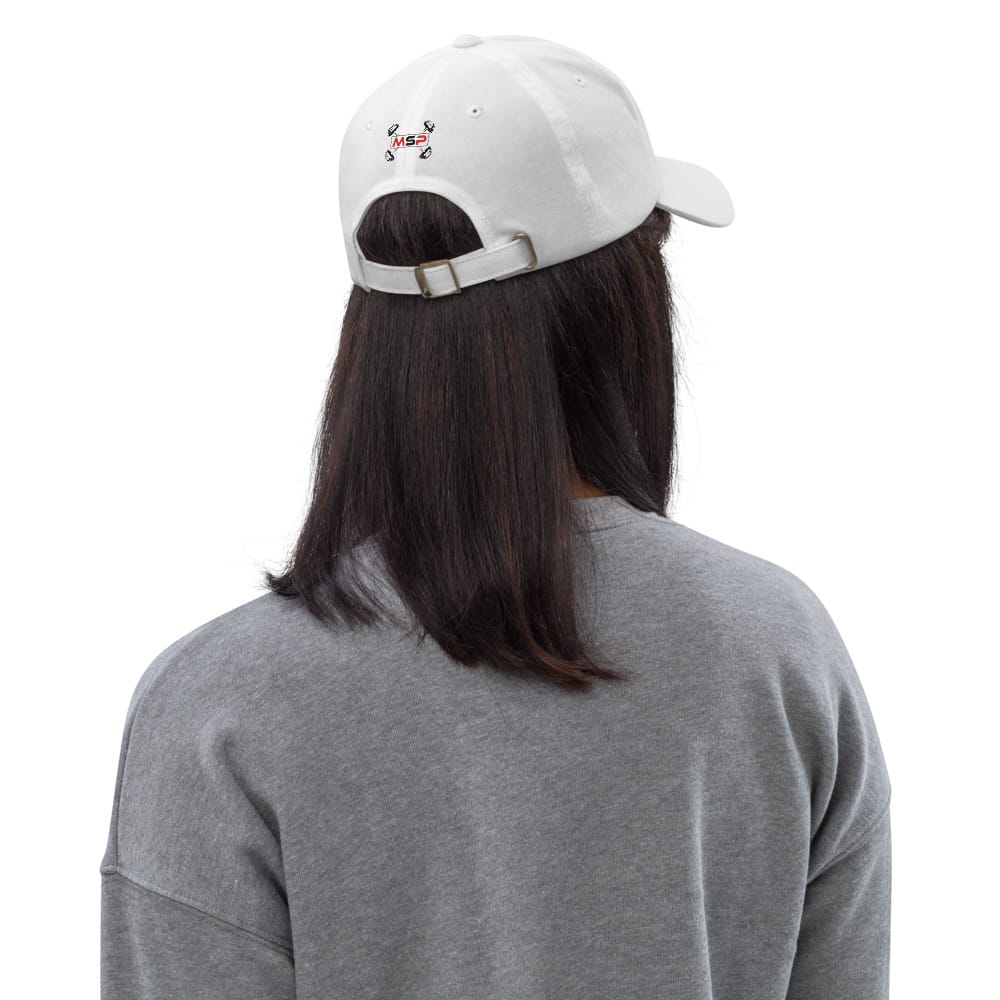 White Max Sports Dad Hat - Image 2
