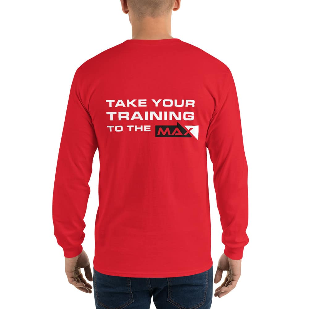 Red Max Sports Long Sleeve Shirt - Image 2
