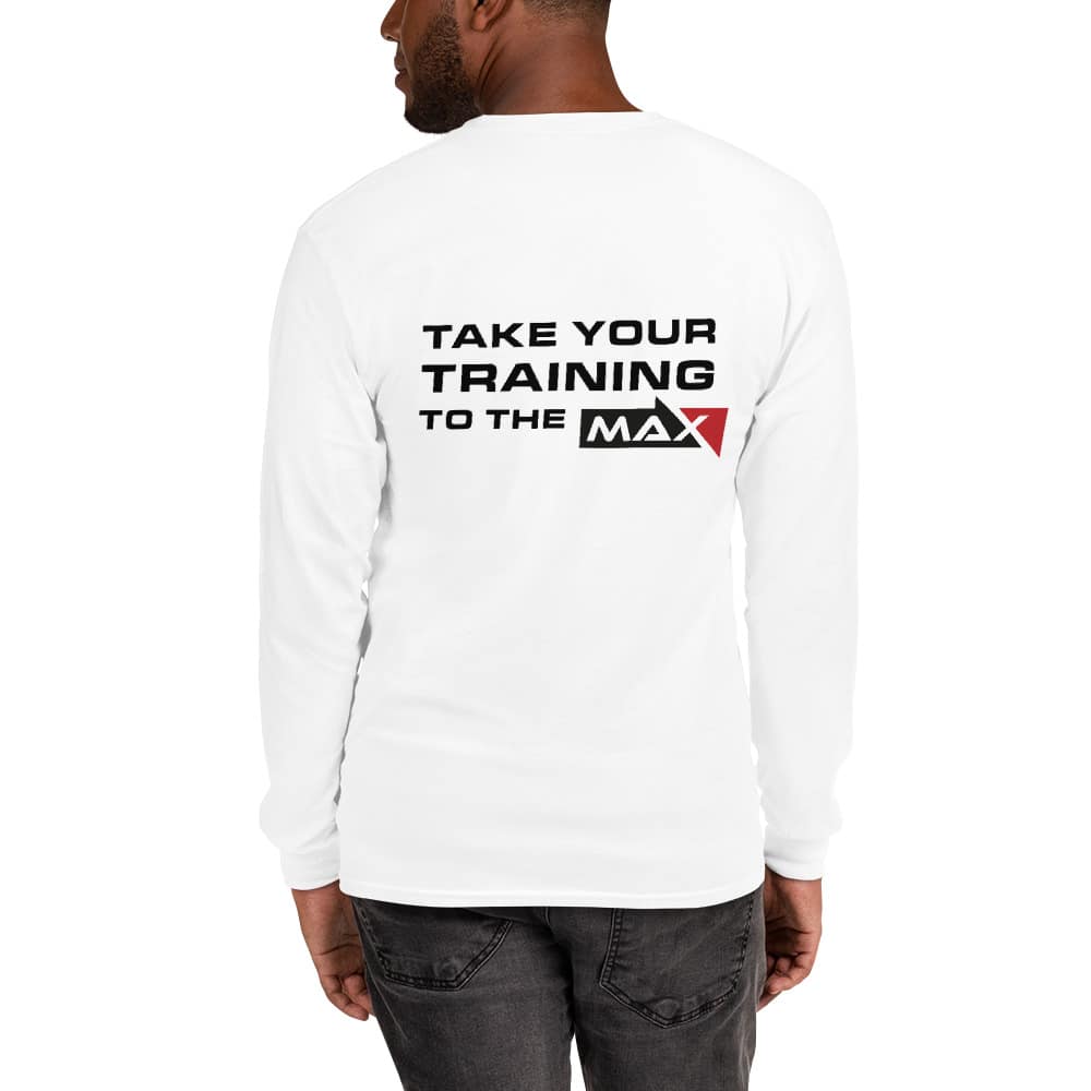White Max Sports Long Sleeve Shirt - Image 2