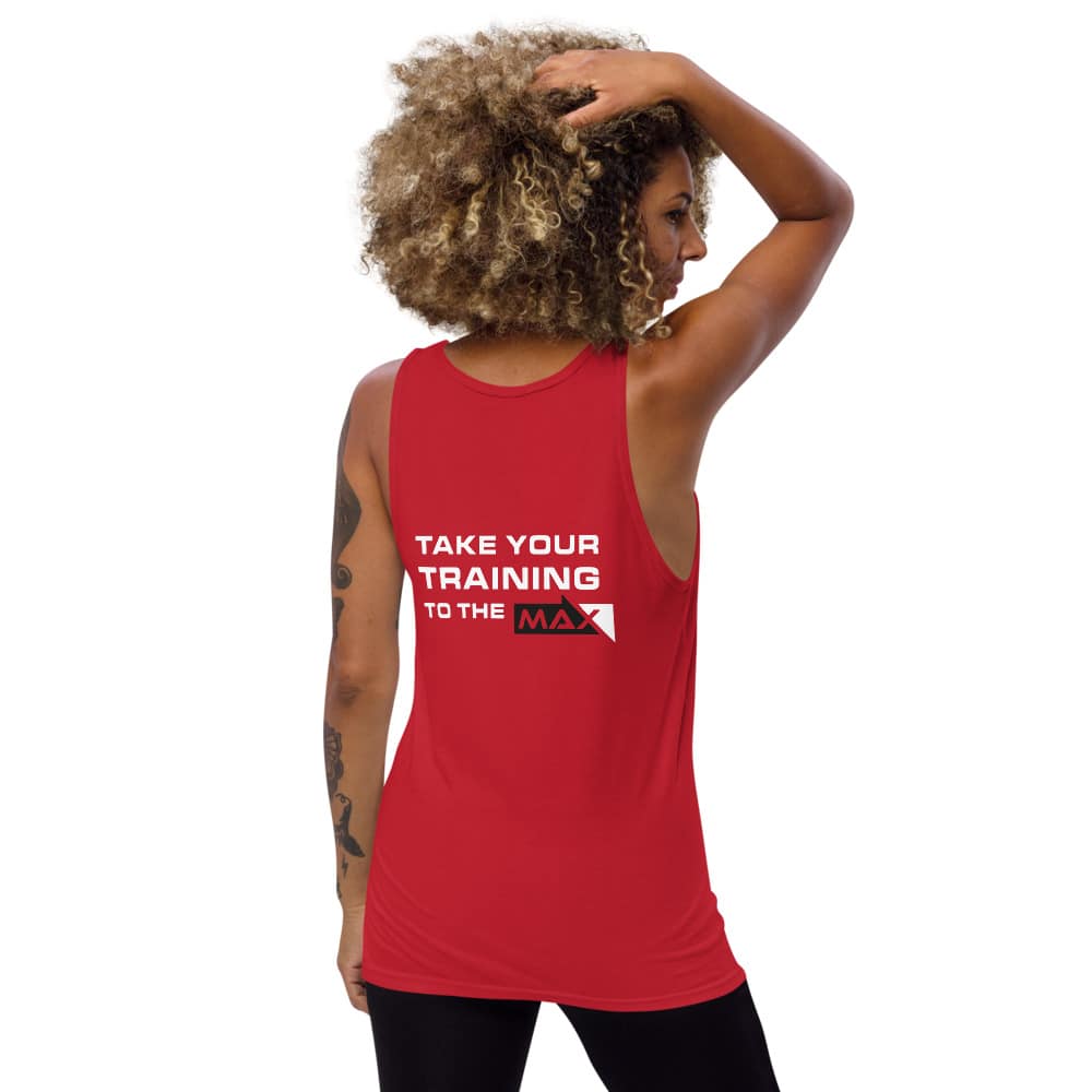 Red Max Sports Tank Top - Image 2