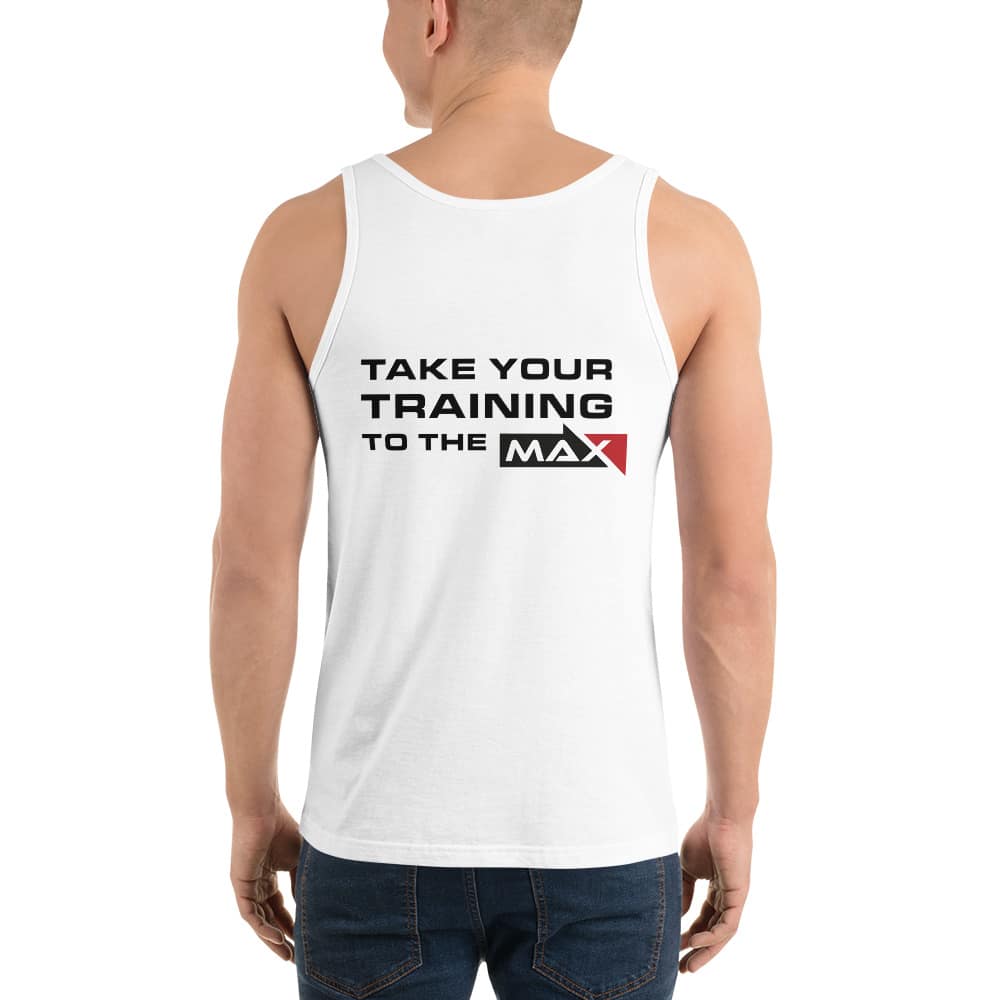 White Max Sports Tank Top - Image 2