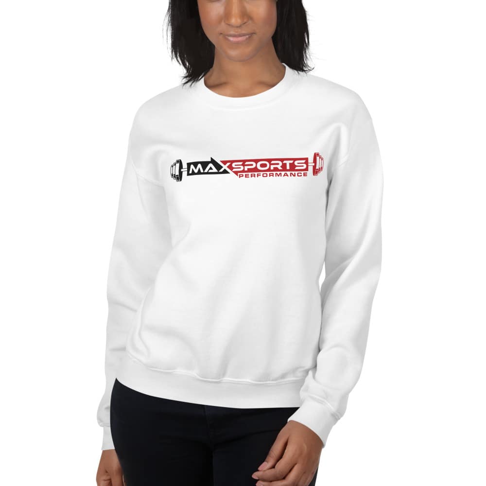 White Max Sports Sweatshirt
