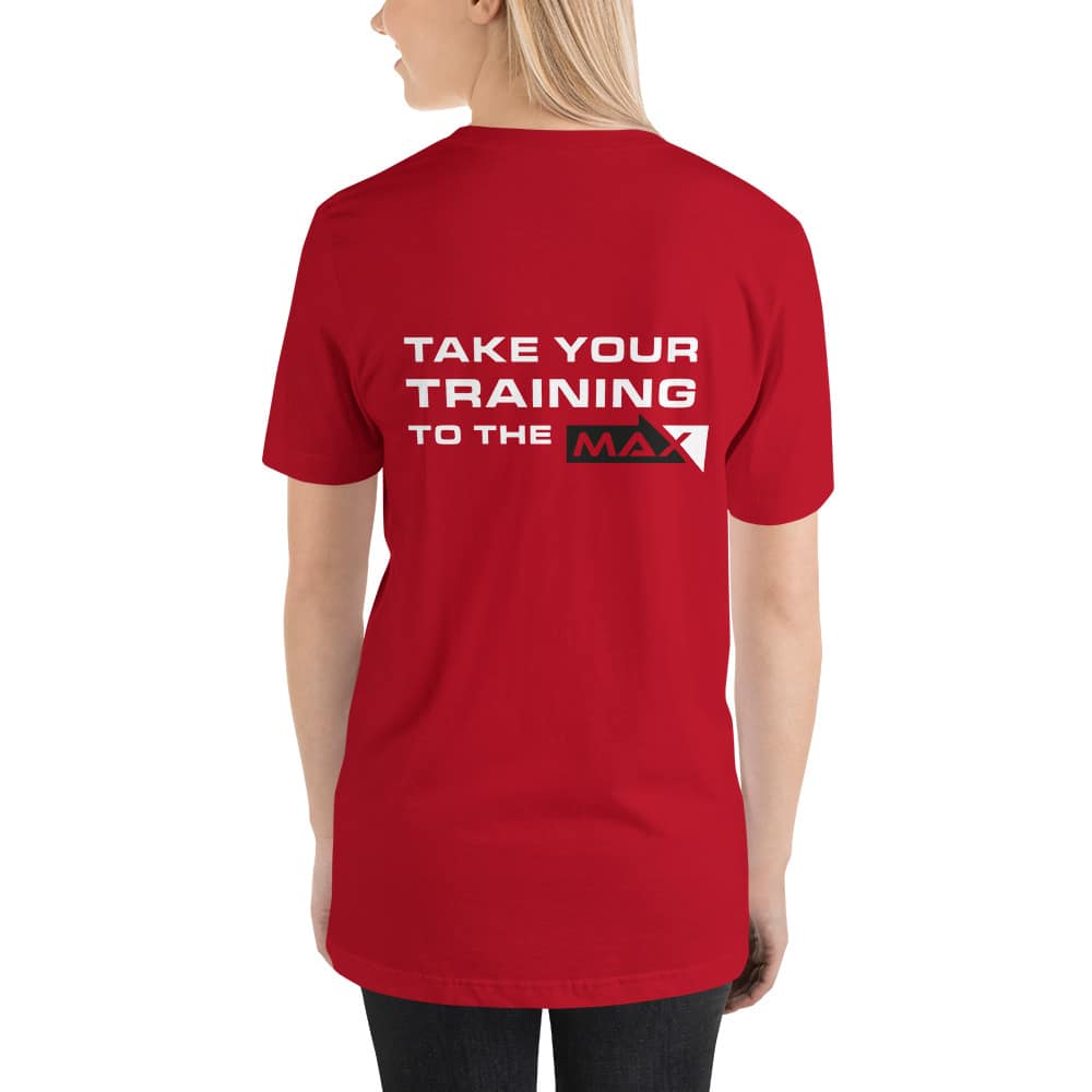 Red Max Sports T-Shirt - Image 2