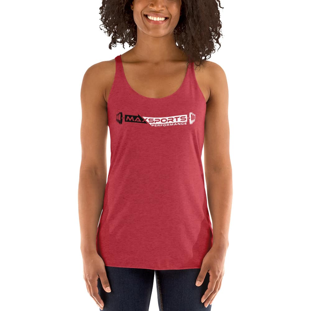 Red Women's Racerback Tank