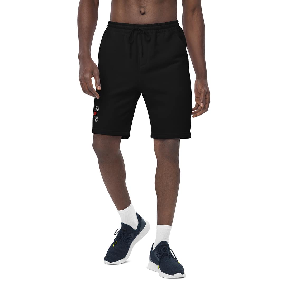 MSP Icon Black Men's Fleece Shorts
