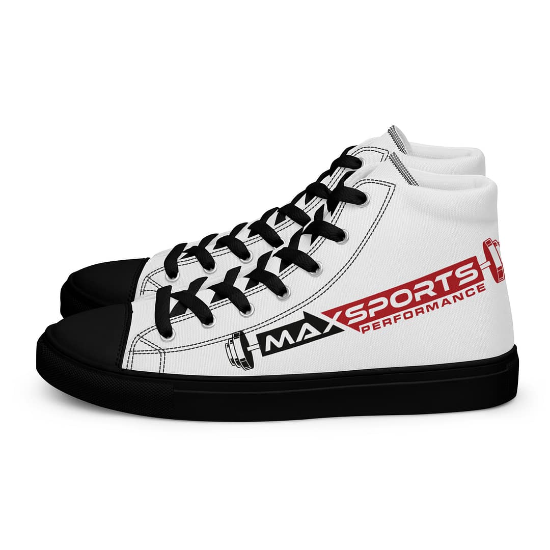 Max Sports Men’s High Top Canvas Shoes - Image 2