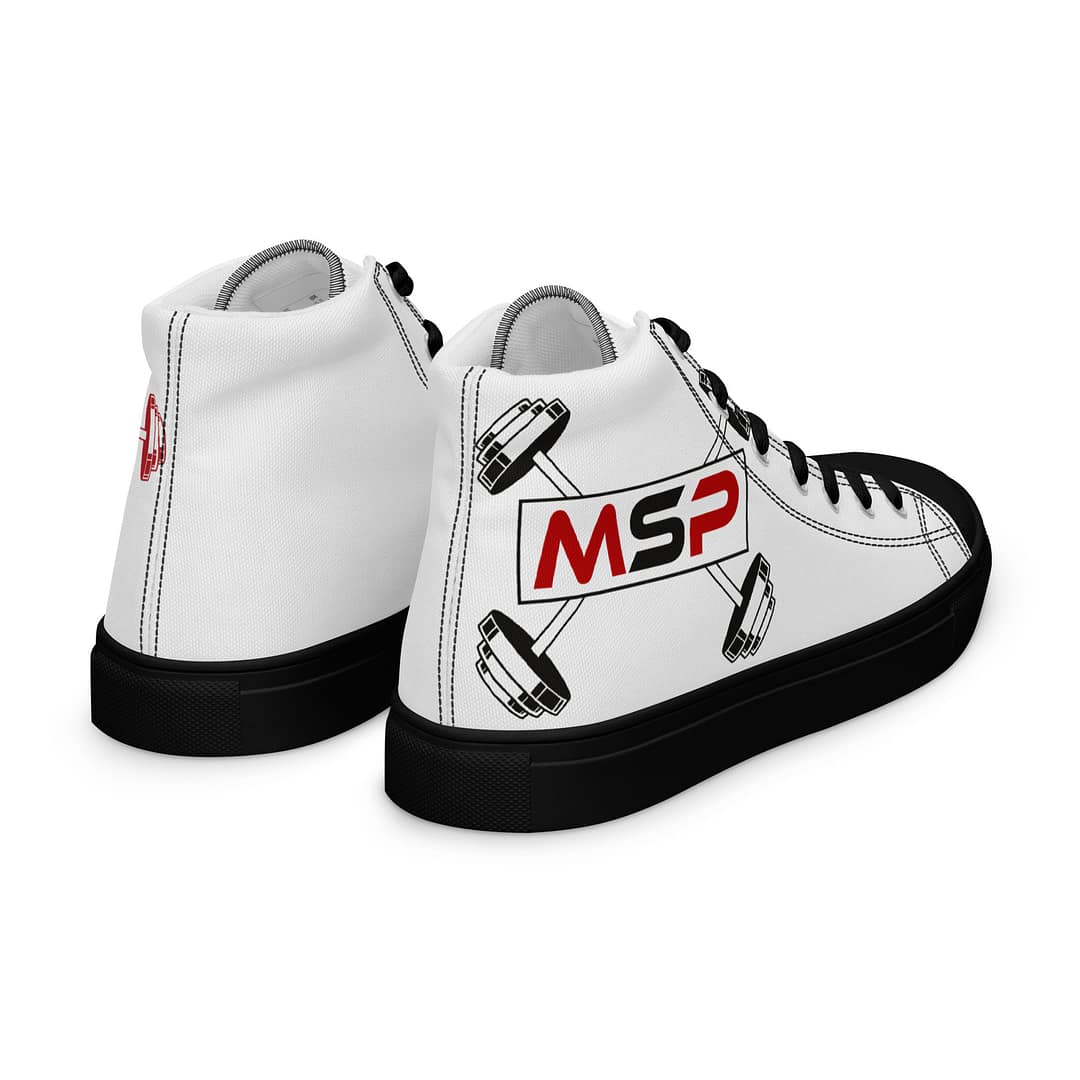 Max Sports Men’s High Top Canvas Shoes - Image 8