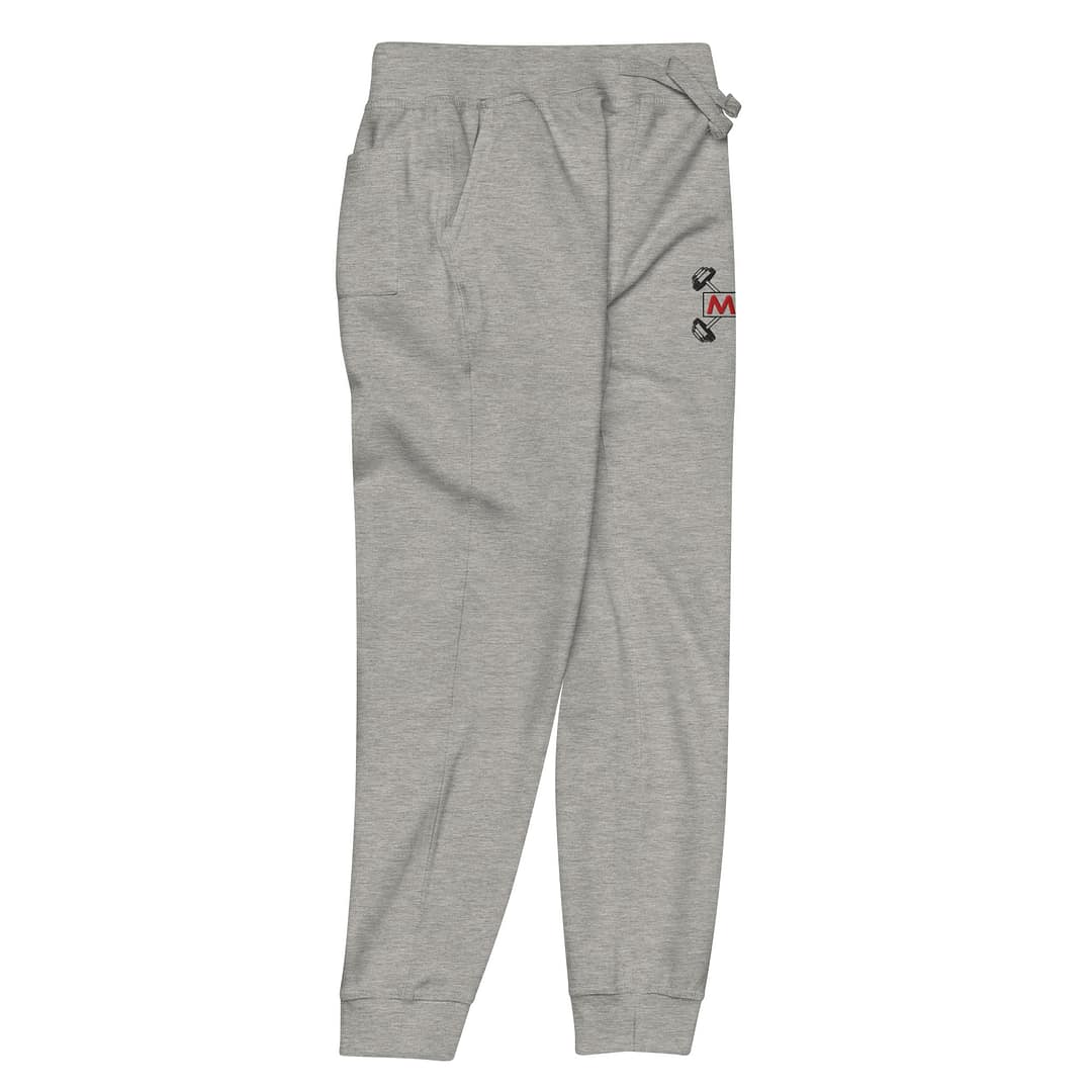 MSP Icon Grey Unisex Fleece Sweatpants - Image 5