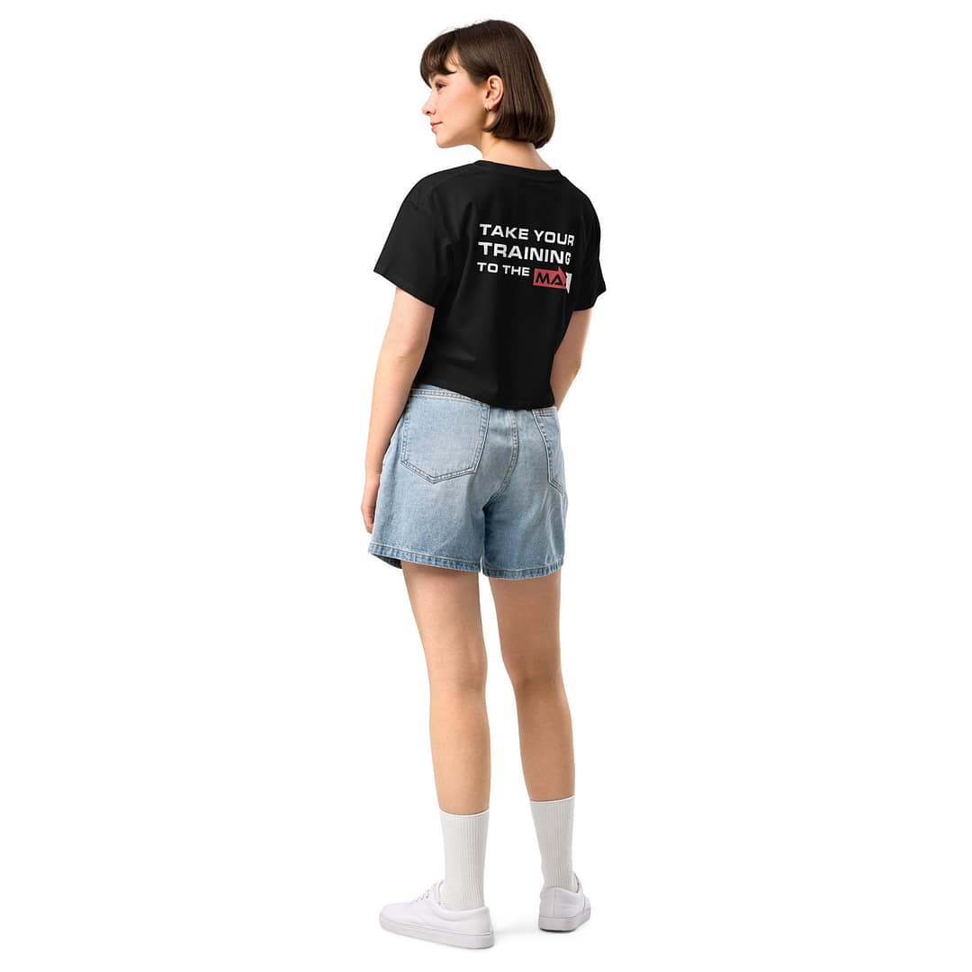 Black Women’s Crop Top - Image 2