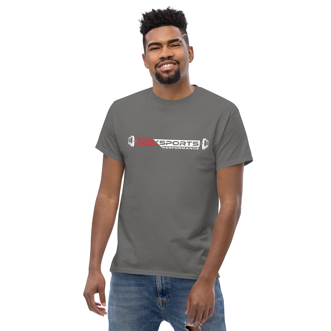 Grey Max Sports T-Shirt - Image 10