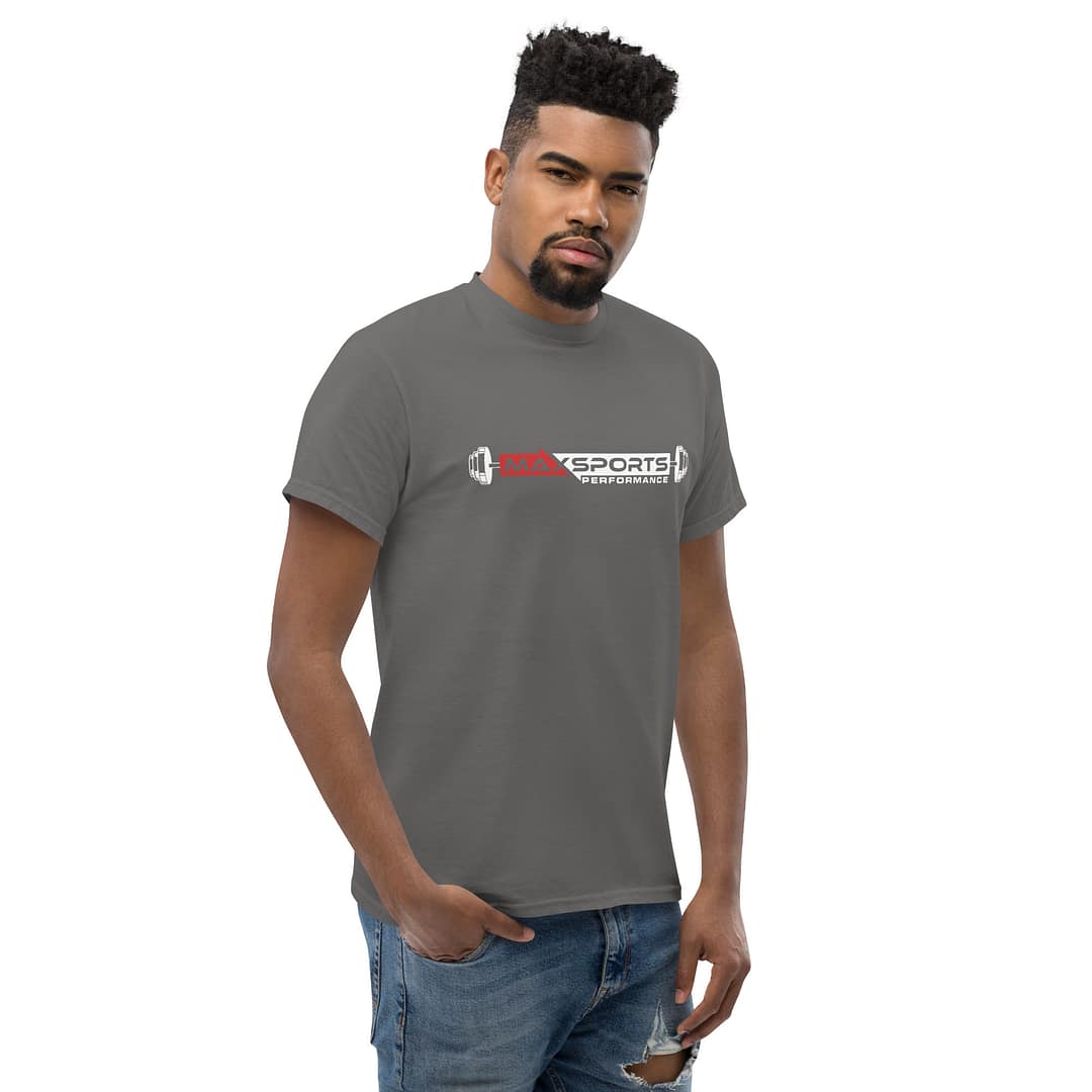 Grey Max Sports T-Shirt - Image 16