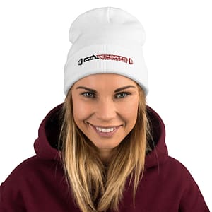 White Max Sports Beanie