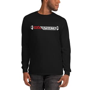 Black Max Sports Long Sleeve Shirt