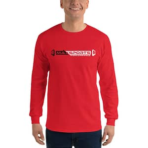 Red Max Sports Long Sleeve Shirt