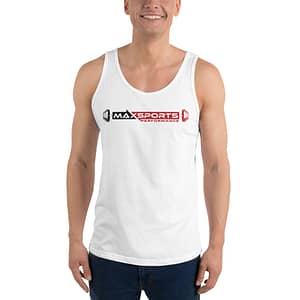 White Max Sports Tank Top