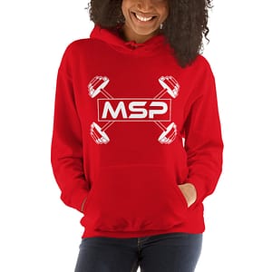 Red MSP Icon Hoodie