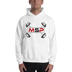 White MSP Icon Hoodie