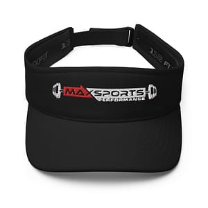 Black Max Sports Visor