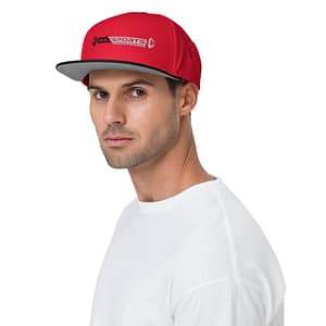 Red Max Sports Snapback Hat