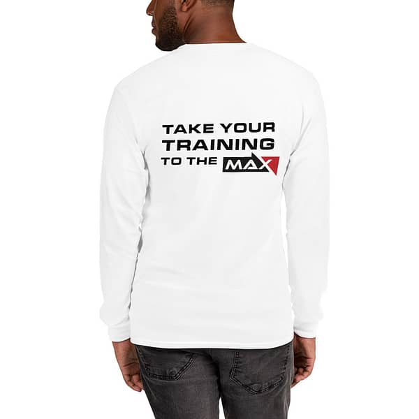 White Max Sports Long Sleeve Shirt - Image 2