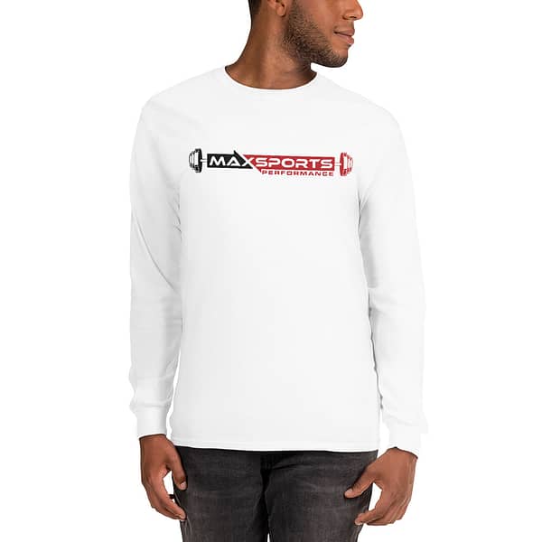 White Max Sports Long Sleeve Shirt