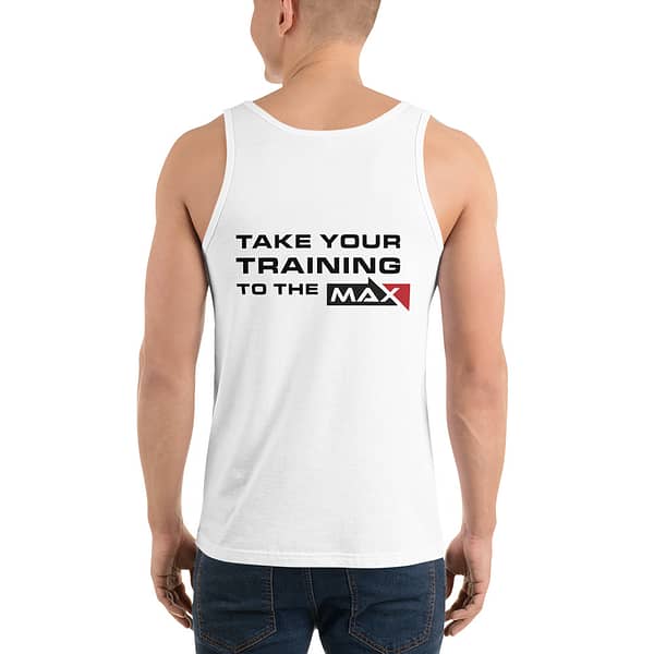 White Max Sports Tank Top - Image 2