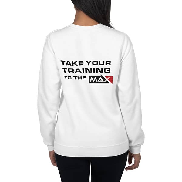 White Max Sports Sweatshirt - Image 2