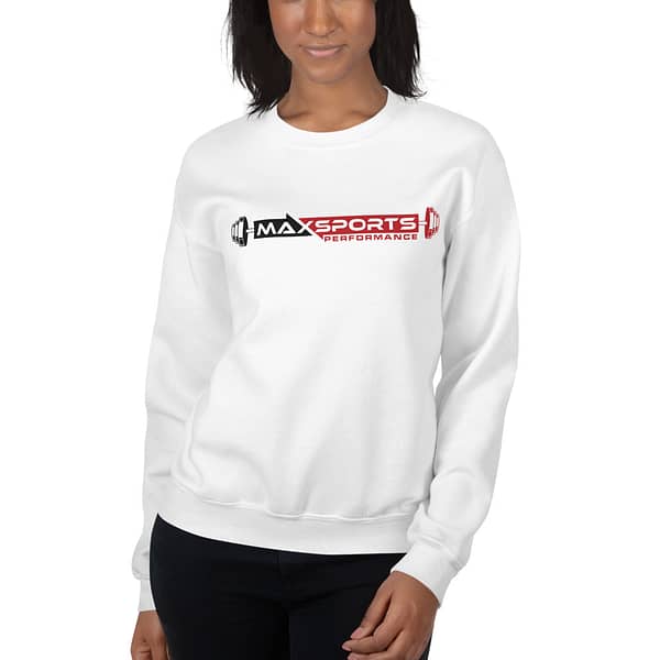 White Max Sports Sweatshirt