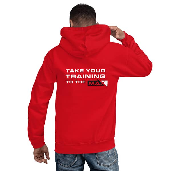 Red Max Sports Hoodie - Image 2