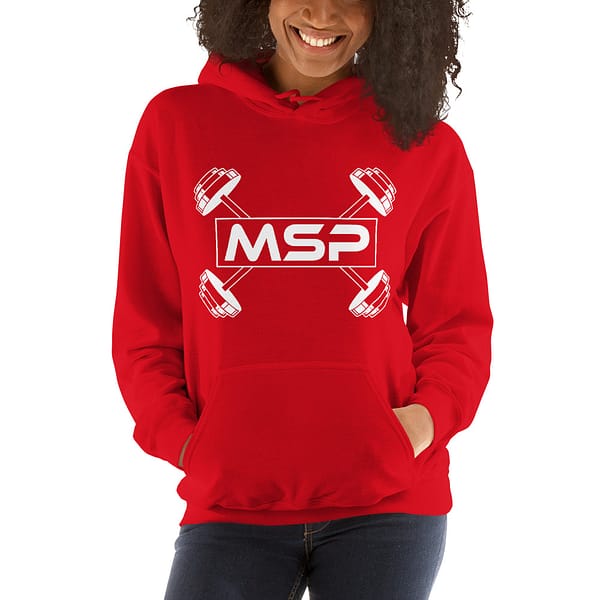Red MSP Icon Hoodie