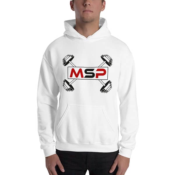 White MSP Icon Hoodie