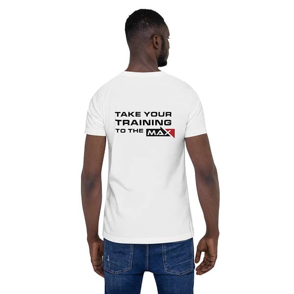 White Max Sports T-Shirt - Image 2