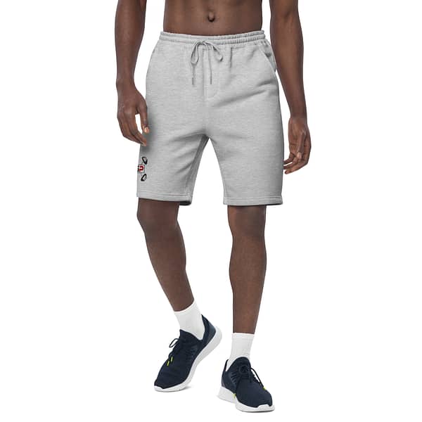 MSP Men's Fleece Shorts (Grey and White)
