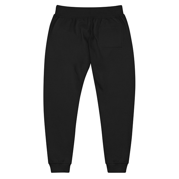 MSP Icon Black Unisex Fleece Sweatpants - Image 3